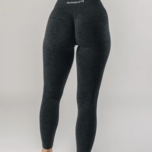 Alphalete Amplify Leggings, XS, Powder Grey